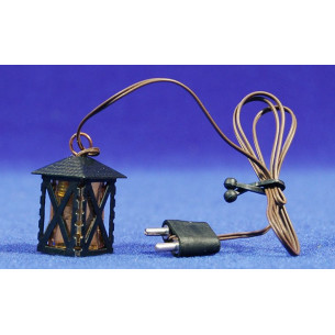 Lampada luce gialla lampadina 2,9 cm metallo