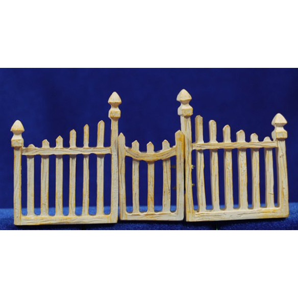 Vallado con puerta 7 cm resina