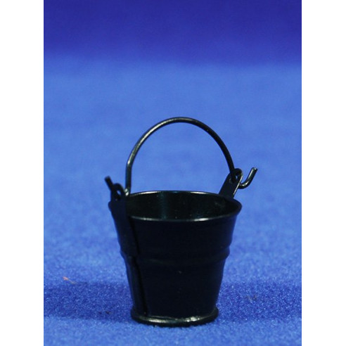Cubo negro 2,5 cm metal