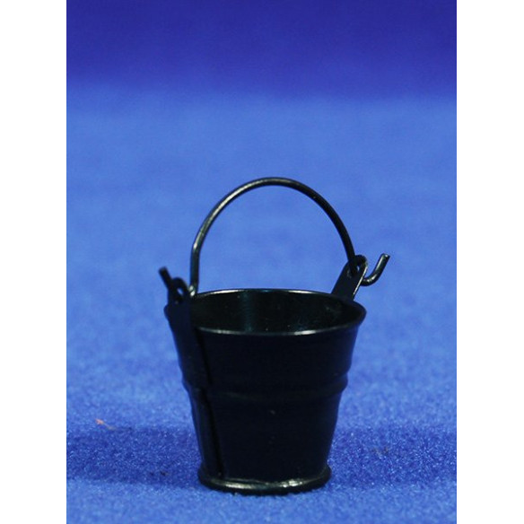 Cubo negro 2,5 cm metal