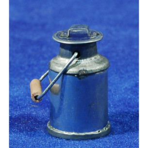 Latteria manico legno 3,5 cm metallo