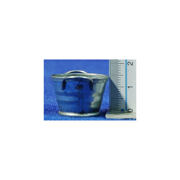 Cubo redondo 2,5 cm metal