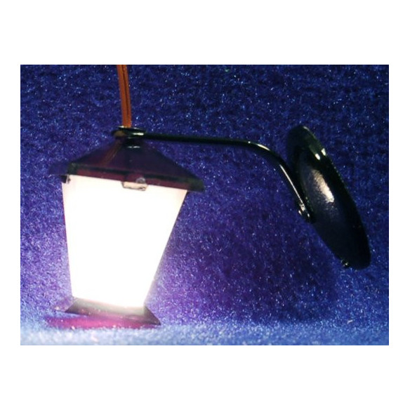 Lampada parete luce bianca 2,2 cm metallo