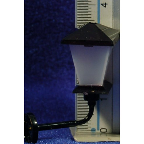 Farola paret luz blanca 2,5 cm metal