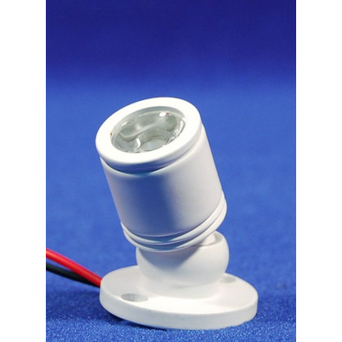 Light focus blue 4 cm metal