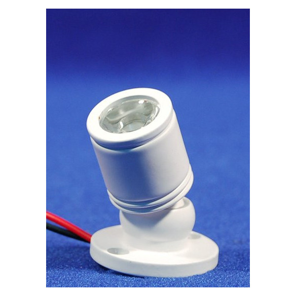 Light focus blue 4 cm metal