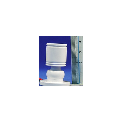 Light focus blue 4 cm metal