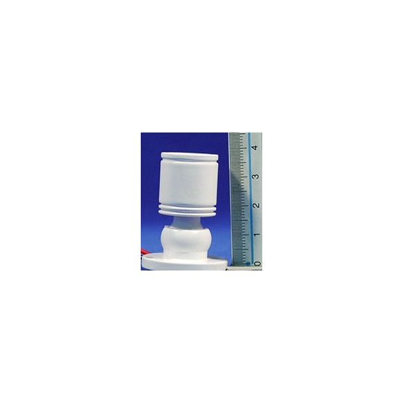 Light focus blue 4 cm metal