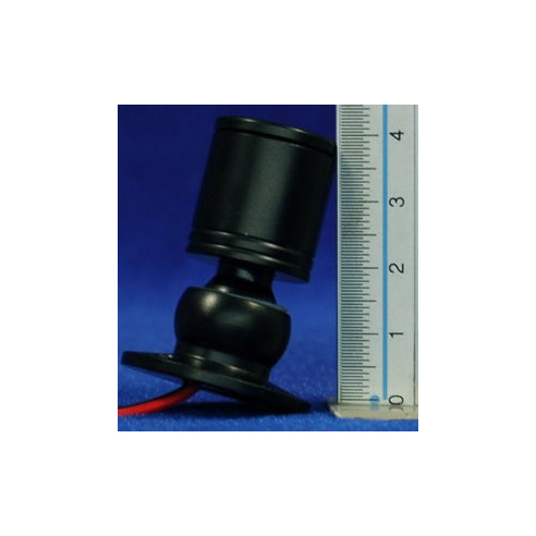 Foco luz roja 4 cm metal