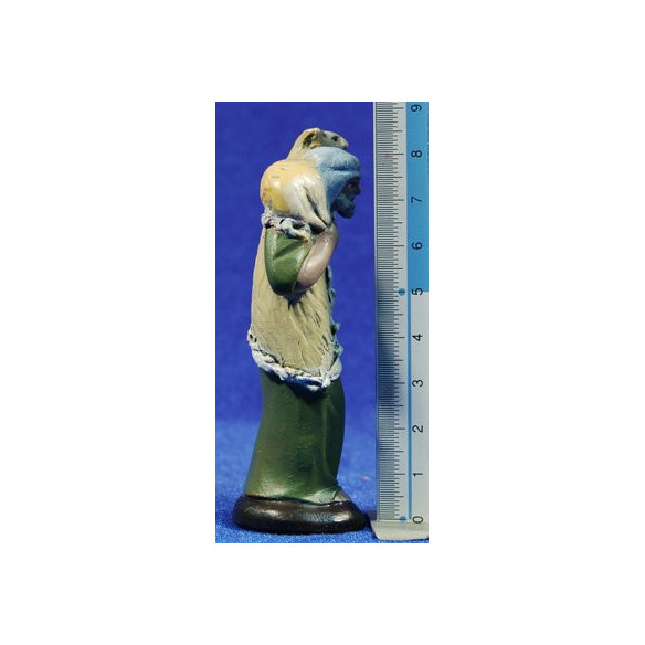 Pastor vell amb xai 7 cm fang pintat Figuralia