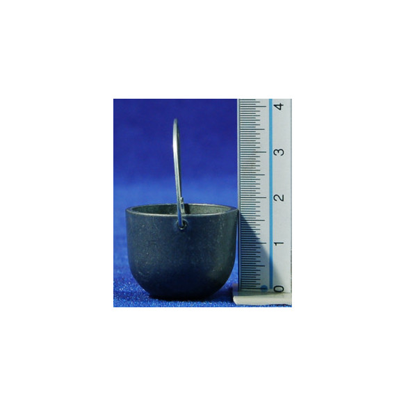 Olla  rodona 2,5 cm metall