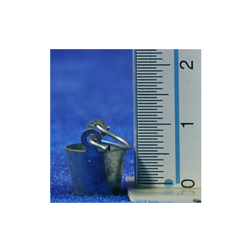 Secchio 1 cm metallo