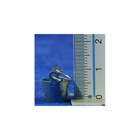 Secchio 1 cm metallo