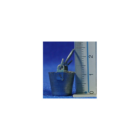 Secchio 1,5 cm metallo
