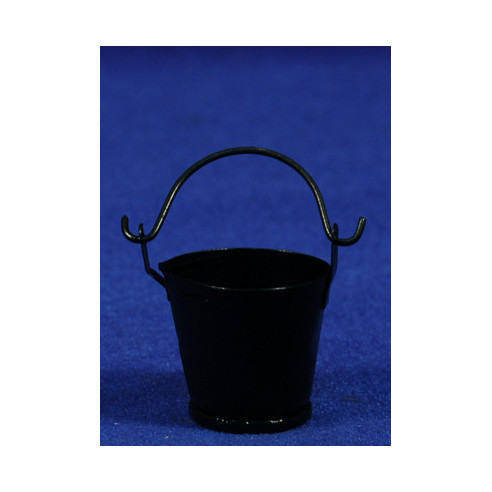 Cubo negro 3 cm metal