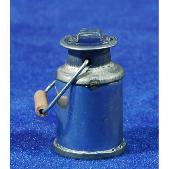 Lechera asa madera 3,5 cm metal