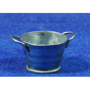 Mastello rorondo 2,5 cm metallo