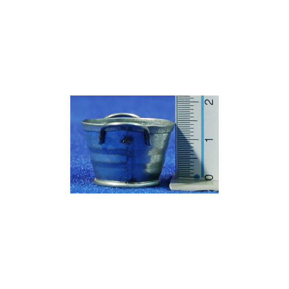 Cubo redondo 2,5 cm metal