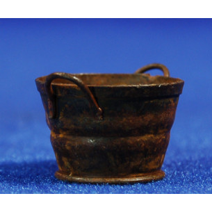 Cubell rodó oxidat 2,5 cm metall