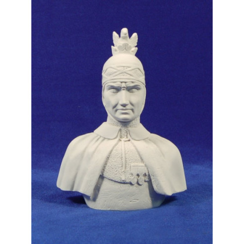 Busto figura gigante Mataró sin pintar  19 cm resina
