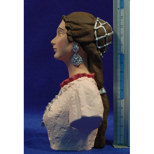 Bust Toneta Mataró 45 cm resina