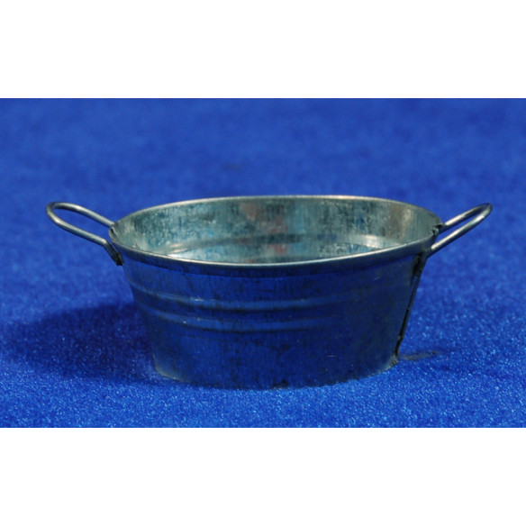 Cubo ovalado 5 cm metal