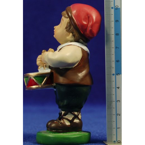 Tamborilero naïf 10 cm marmolina Oliver