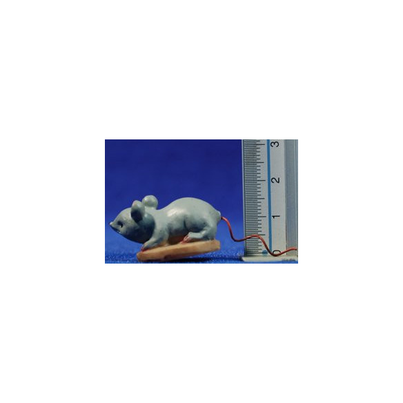 Mouse big 10 cm resin Naïf Oliver