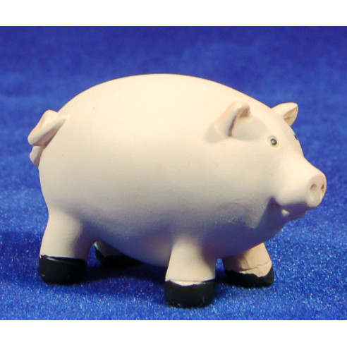 Cerdo 10 cm resina Naïf Oliver