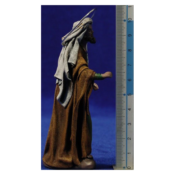 Census 9 cm clay painted and clothesFiguralia