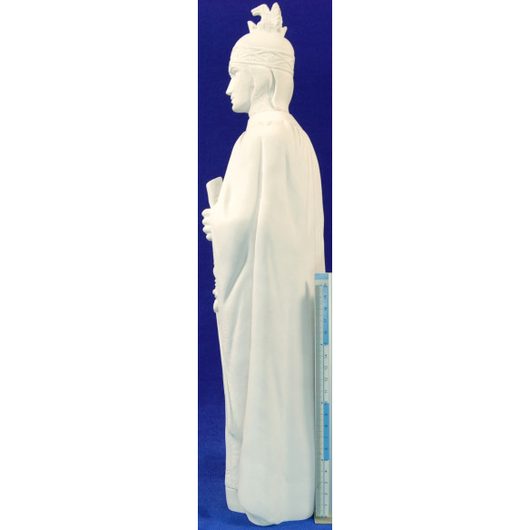 Figura gigante Mataró sin pintar 45 cm resina