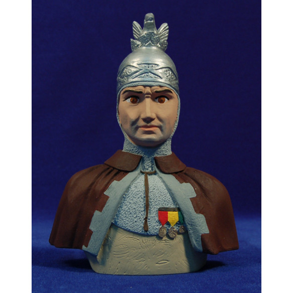 Busto gigura gigante Mataró 19 cm resina