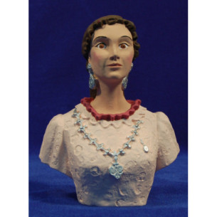 Busto gigantessa giovane di Mataró 45 cm resina
