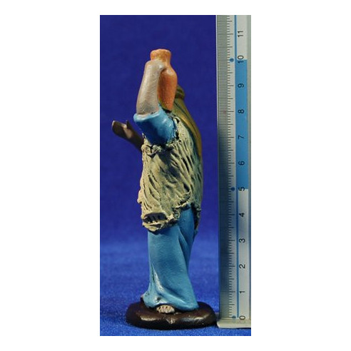 Pastor con jarra 9 cm barro pintado Figuralia