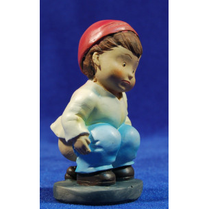 Caganer naïf 10 cm marmolina Oliver