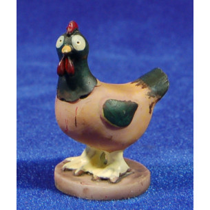Gallina 10 cm resina Naïf Oliver