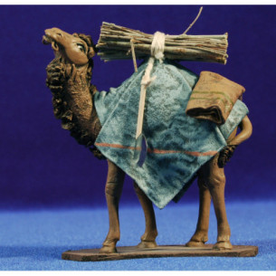 Camel 10 cm clay and clothes Figuralia