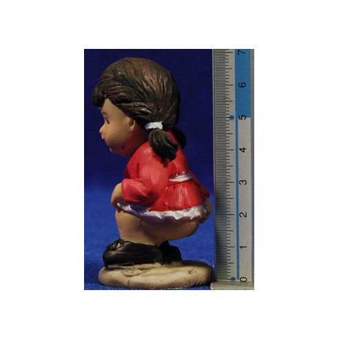 Caganera naïf 8 cm marmolina Belenes Puig