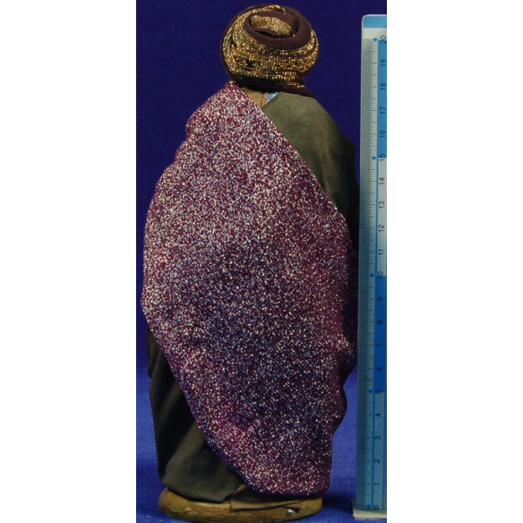 Tris magi 20 cm stoffe e terracotta