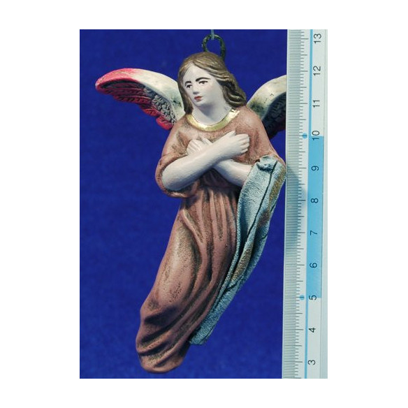 Angelo appesi 14 cm terracotta e stoffe Belenes Puig