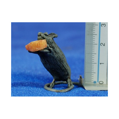 Ratolí amb formatge 20 cm cera