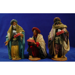 Trisd magi 25 cm stoffe e terracotta