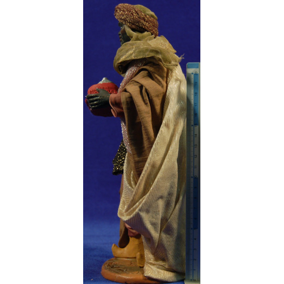 Trisd magi 25 cm stoffe e terracotta