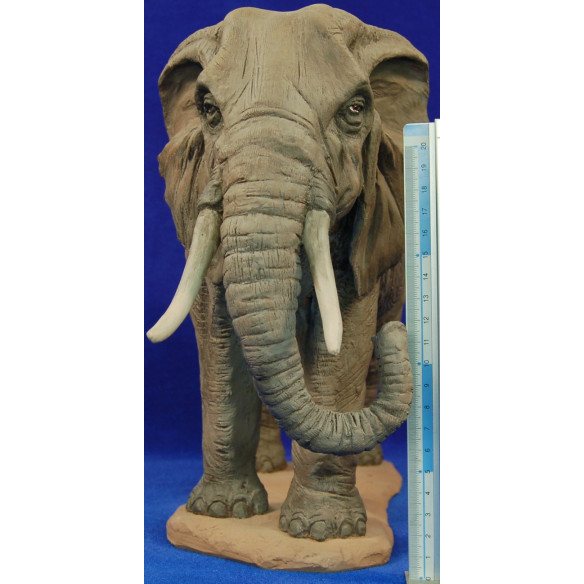 Elephant 20 cm ceramic paste Hermanos Cerrada