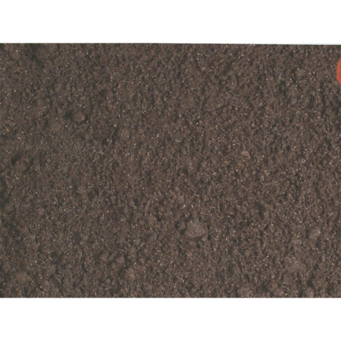 Carta plasmabile roccia marrone scura  60x30 cm alluminio