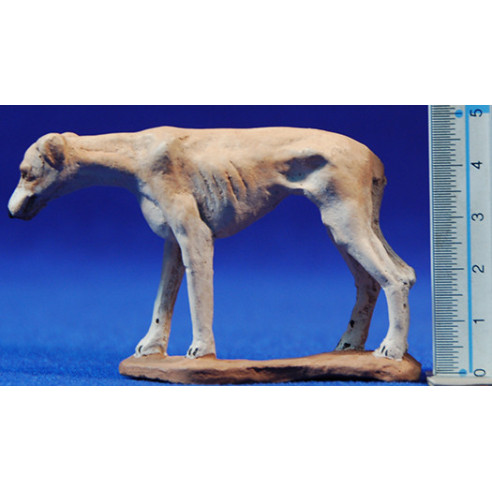 Perro galgo 14 cm pasta cerámica Hermanos Cerrada