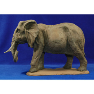 Elephant 20 cm ceramic paste Hermanos Cerrada