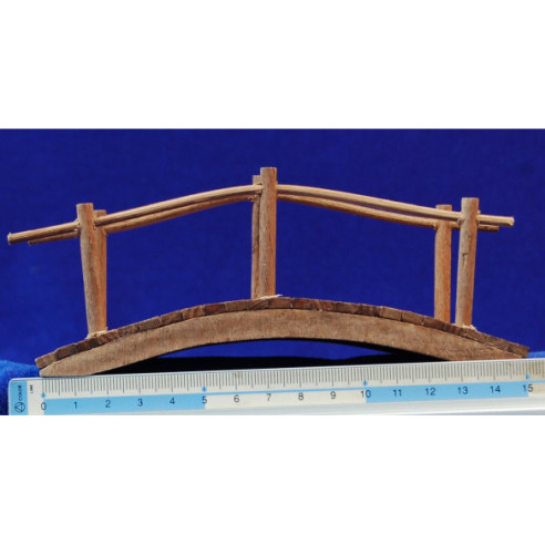 Ponte curvato 15 cm legno