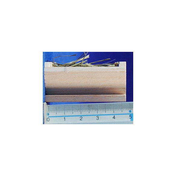 Cuna claro 5 cm madera