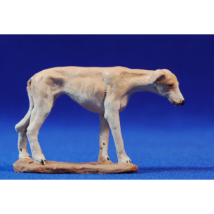Dog greyhound 14 cm ceramic paste Hermanos Cerrada